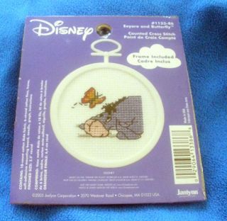 Disney Eeyore & Counted Cross Stitch Kit #113 86