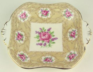 Candy Cookie Tray Royal Albert Devonshire Lace Flaws