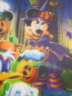 Disney Disneyland Paris Halloween Placemat Holographic Phantom Manor