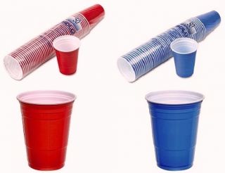  Blue American Solo Plastic Party Cups Official Beer Pong Cups