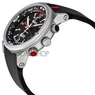 Timex Intelligent Quartz Black Dial Compass Mens Watch T2N724