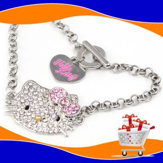   Kitty Crystal Bling Bracelet Wrist Chain Jewelry Sparkle Diamante