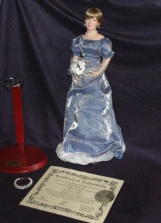 Diana Porcelain Doll Queen Of Hearts Princess Diana Collectible