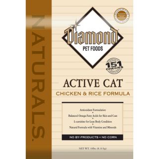 Diamond Pet Foods Natural Active Cat Food 18 lbs 1482