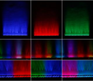 240 10mm LED Stage DJ Light RGB DMX 512 Wall Bar Wash Lighting Party