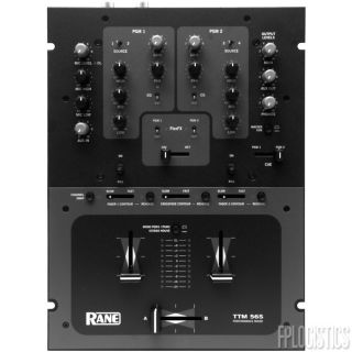  TTM 56S 56 Scratch Turntablist DJ Mixer with Flight Case New