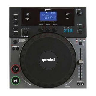 New Gemini CDJ 210 Tabletop Scratch DJ  CD Player