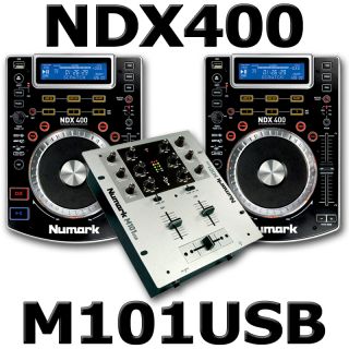 Numark NDX400 NDX 400 CD Player M101USB DJ System