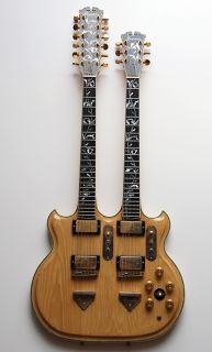 1978 Ibanez 2670 Artwood Twin Double Neck Electric Guitar