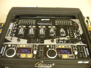 Gemini PDM24s Denon DN D4500 All in One Combination CD Player Mixer