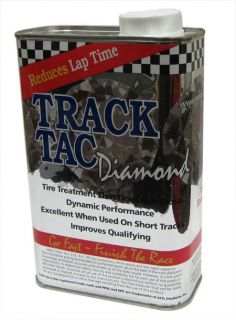 Track Tac Diamond Tire Treatment Prep Conditioner for Racing Kart