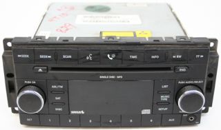 Dodge Journey 09 10 Factory Sirus SAT CD Player Radio
