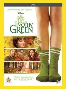 The Odd Life of Timothy Green DVD 2012 A Magical Story Ships 1st Class