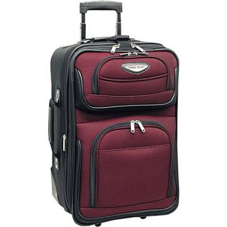 Travelers Choice Amsterdam 21 in Expandable Carry on 4 Colors