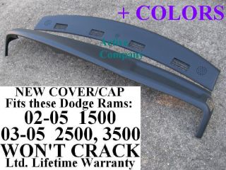 Dodge Ram Dash Cover cap panel dashboard board top kit pad dashpad