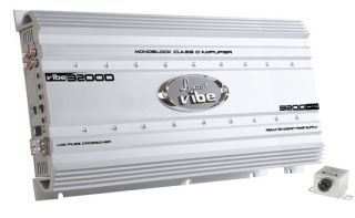  VIBE3200D Vibe 3200 Watt Mono Block Mosfet Digital Amplifier Car Amp