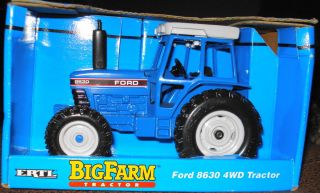 Ertl Big Farm Tractor Ford 8630 4WD Tractor 1 32 Scale New
