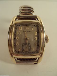 HAMILTON Dodson Model Wristwatch Yellow 10K Gold Filled Ca. 1939 17