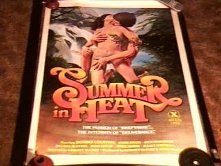 Summer in Heat Movie Poster Rolled Desiree Cousteau