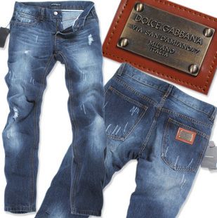 Dolce and Gabbana Jean 2012 with Metal Plate