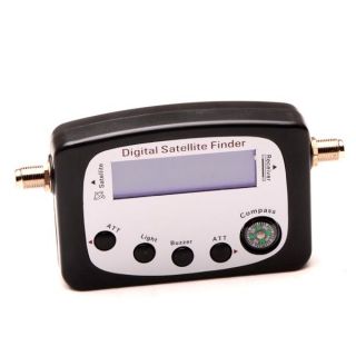 Digital LCD Satellite Signal Meter Finder with Compass