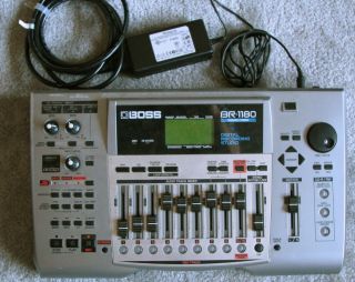  1180 CD digital recording studio 8 track multi track recorder w manual