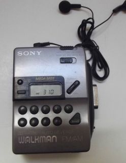 Sony Wm FX43 Digital Cassette Radio Walkman