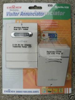 Wireless Motion Detector Door Chime Announciator