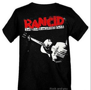 Rancid Dominoes Ska Street Punk Rock T Shirt M L XL