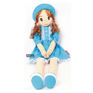 Blue Pretty Girl Long Leg Hug Doll Plush Dolls