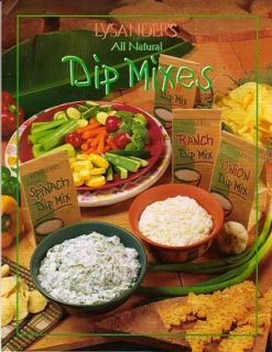 Lysanders DIP Mix Chipotle Onion Dill Spinach Ranch