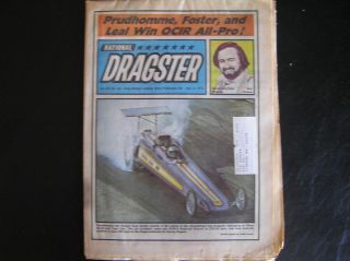 73 NATIONAL DRAGSTER Don Prudhomme John Wiebe Pat Foster Tom