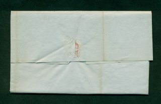 1848 Stampless FL Philadelphia EX Thompson