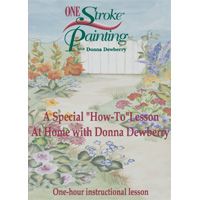 Donna Dewberry One Stroke Painting at Home How to DVD