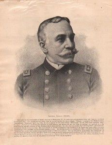 1898 Print Admiral George Dewey Spanish American War