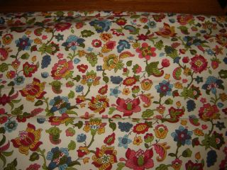 VTG WAVERLY Discontinued Fabric Old Milford 3 67 yds French Country