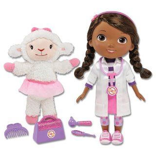 Disney Doc McStuffins Time for Your Checkup 11 Doll Lambie Doctors
