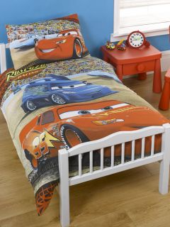 Disney Cars McQueen Junior Cot Bedding Duvet Cover Set