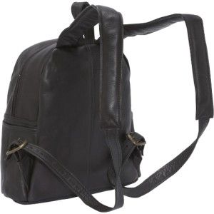 le donne leather womens quick slip backpack