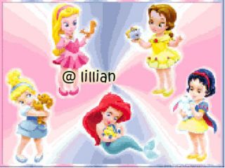 New Disney Baby Princesses Cross Stitch Pattern