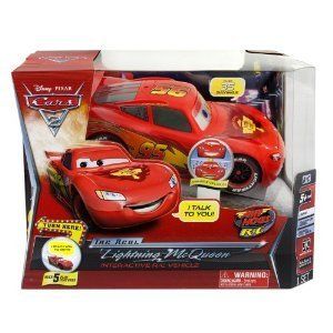 Disney Pixar Cars 2 NEW real lightning mcqueen interactive r c remote