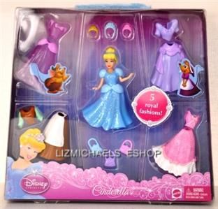 WOW Disney Princess Dress Up Cinderella Snap on Pretend
