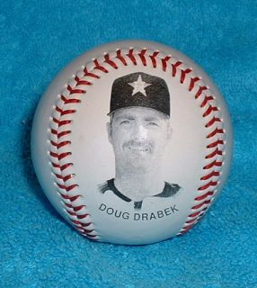 1993 Houston Astros Doug Drabek Chevron Baseball