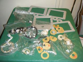Doughboy Pool Parts Large Lot Skimmer Plates Seals O Rings All New $24