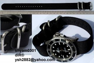 Dive Watch Band for Military Army Submariner GMT Chronograph