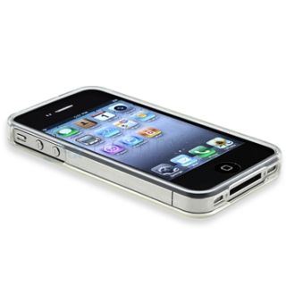 Soft Diamond Rubber Gel Case Cover for iPhone 4 4S G iOS4