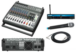 New Behringer PMP1000 Pro Audio DJ Powered 500W Amp 12CH Mixer $170