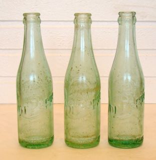  TENNESSEE Vintage DR PEPPER Embossed Glass 1954 SODA POP Bottle / LGW