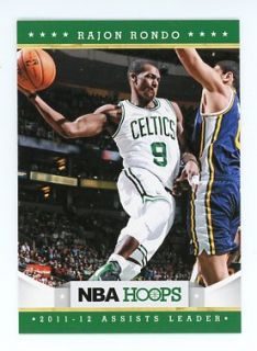 2012 12 13 Panini Hoops Boston Celtics 10 Card Team Set