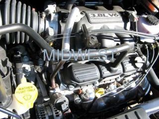  2006 2007 Dodge Caravan 3 8L Engine Under 43K